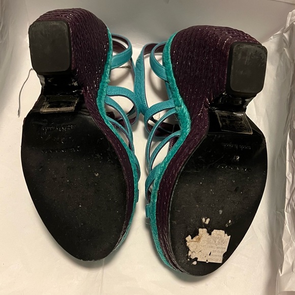 Balenciaga Leather Arena Espadrilles Sandals - Picture 5 of 7